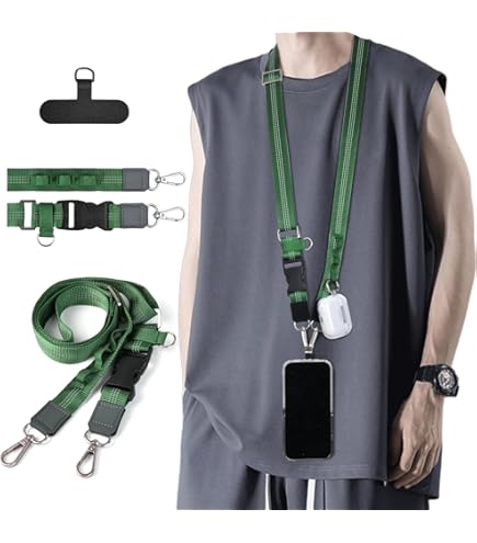 Amazon.co.jp: ZXZone 携帯電話ストラップ 電話テザータブ 1個、調節