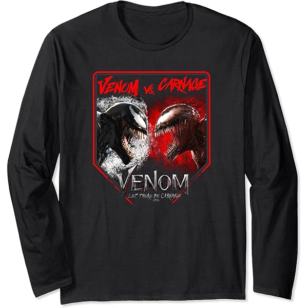 ヴェノム 日本未発売　長袖カットソー　ロンt venom カットソーXL Amazon.co.jp: [EVERSOUL] マーベル ロンT 長袖Tシャツ VENOM