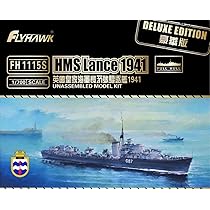 フライホークモデル 1/700 イギリス海軍駆逐艦 ランス 1941年 デラックスエディション プラモデル FLYFH1115S mxn26g8 Amazon | フライホークモデル 1/700 イギリス海軍 巡洋戦艦