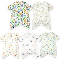 PG GAUZE 肌着コンビセット 5枚 コンビ肌着 ベビーぞう – PG GAUZE