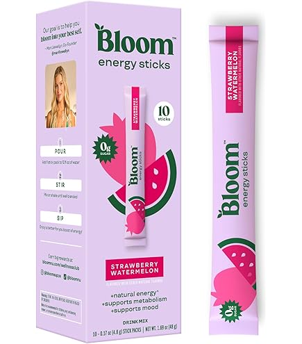 Karma Energy Hydration Packets - Blueberry Watermelon Caffeinated Drink Mix, 6 Pack For Focus & Energy 2 thumbnail image