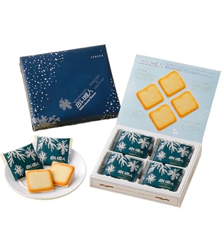 Amazon | 【16個セット】白い恋人 12枚入り 白い恋人ビニール袋16