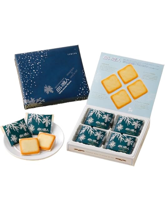 Amazon.co.jp: 白い恋人 12枚入 石屋製菓 北海道 お土産 チョコ