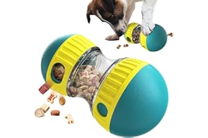 N VERNA Interactive dog treat dispensing toys & adjustable slow feeder balls, dog puzzle toys, bite-resistant, keeping them busy.