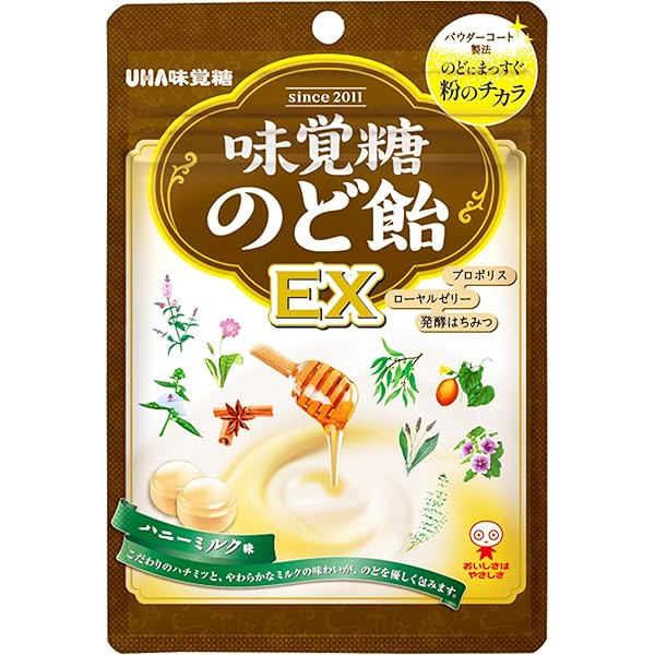 Amazon.co.jp: 味覚糖 のど飴EX 90G×6袋 : 食品・飲料・お酒