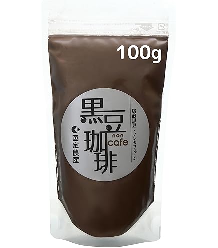 Amazon.co.jp: 国定農産 玄米珈琲 100g ノンカフェイン 国産 焙煎玄米