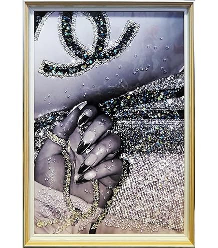 Amazon.co.jp: クリスタルアート 44x64cm コスメ オマージュアート