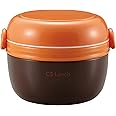 パール金属 フード ポット 420ml ブラウン 保温 弁当箱 どんぶり ジャー CS ランチ UE-3363
