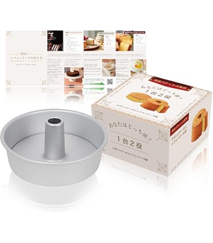 Amazon.co.jp: 富士ホーロー ベイクウェア シフォンケーキ型 18cm