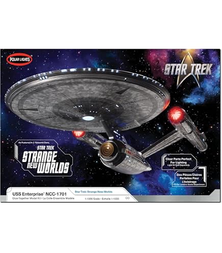 Amazon | ポーラライツ 1/350 スタートレック 宇宙大作戦 U.S.S. 