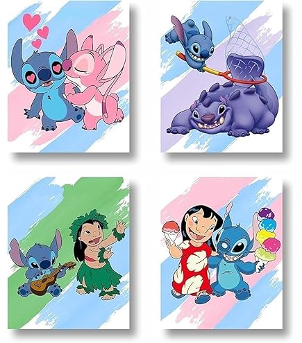 Amazon.co.jp: リロ&スティッチ - テレビ番組ポスター (Ohana