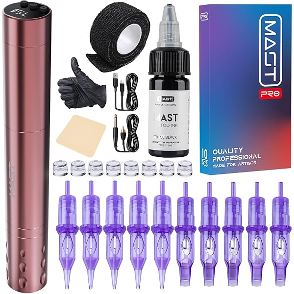アートメイク　タトゥー　マシン アートメイクマシンセット高速モーターワイヤレスタトゥーマシン