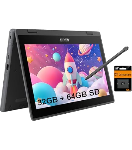 ASUS Chromebook Flip C214MA-YS02T 11.6” Ruggedized and Water