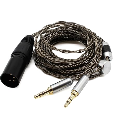 Amazon.co.jp: HIFIMAN Crystallineバランスケーブル( 3 m / 4 - Pin