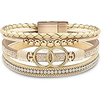 Btysun Bracelets for Women Birthday Gifts for Mom Inspirational Gifts for Women Mother's Day Daughter Wrap Bracelet Sister Fr