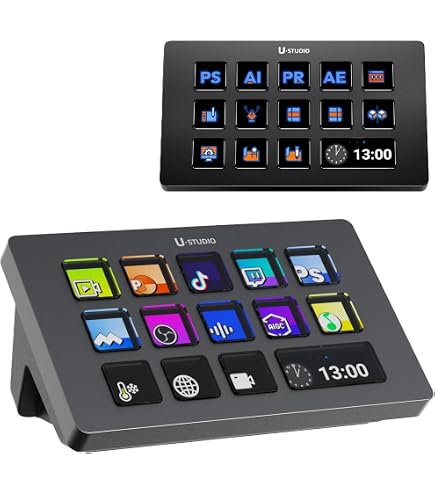 Amazon.co.jp: ULANZI D200X ストリームコントローラー ノブ3個付き