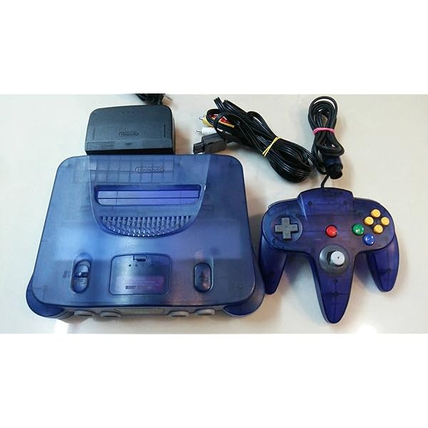 Amazon.co.jp: ニンテンドー64 クリア・ブラック 本体 Nintendo 64