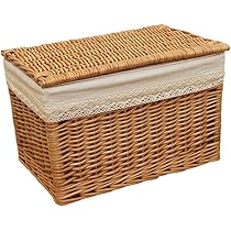 Amazon.co.jp: カラーボックス対応 フタ 付き かご 収納