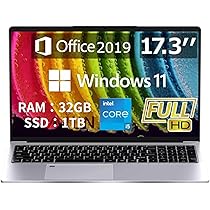 【東芝】高性能i5 SSD512GB 2021年製 オフィス付きノートPC Amazon.co.jp: 高性能ノートPC/Pro-x12 / 大画面 / 17.3型フルHD
