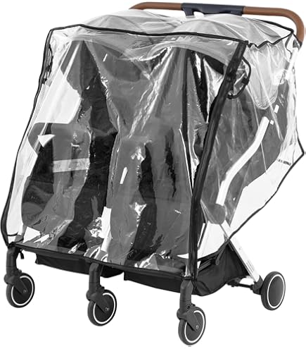 Amazon | 日本育児 2人乗りベビーカー用 レインカバー 横型2人乗り用の