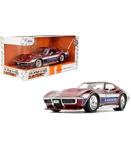 Jada Toys 98499 Transformers Corvette Stingray Transformers 5 Crosshairs, Escala 1/24, Color Verde Y Negro
