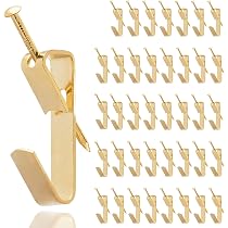 壁掛けアート　光ります　ピン一本で壁掛け可能　新品① Amazon | 60個 石膏ボード用 壁 フック 石膏ボード用 壁 ピン