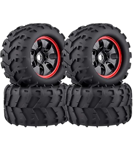 Amazon | AllinRC 1/8スケール RCモンスタートラックタイヤ 3.8インチ