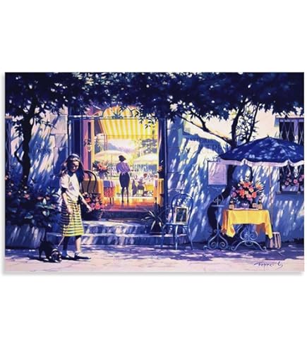 Amazon.co.jp: ◇笹倉鉄平◇【白い時間（とき）】アートプリント◇額装