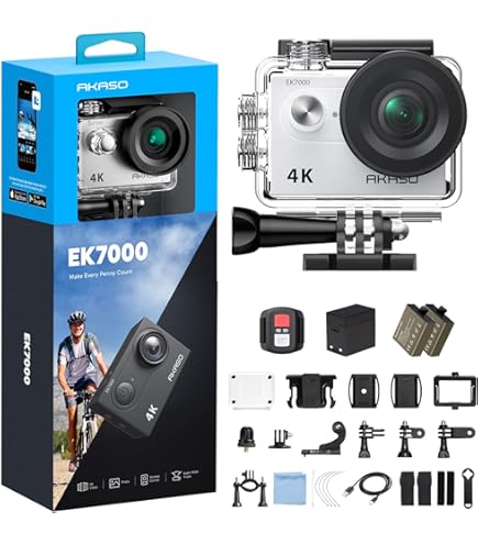 GOOKAM Go2アクションカメ Amazon | GOOKAM Go2アクションカメラ4K 30fps 20MP解像度 170°広角