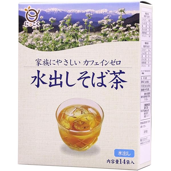 Amazon | 日穀製粉 水出し韃靼そば茶 12g×14P×2個 | 日穀製粉