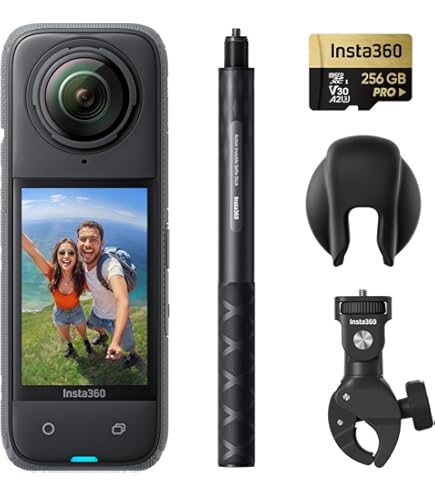 Insta360 X3 Official Sticker Collection, 360° Action Camera, 1/2