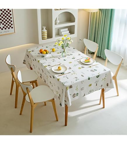 Amazon｜花柄撥水 テーブルクロス/サマーver【150×200cm