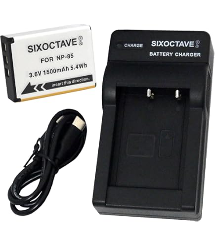 Amazon | NinoLite NP-85 互換 バッテリー 2個セット Fuji フジ