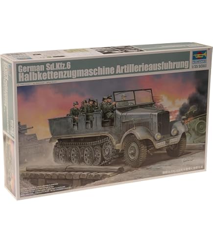Amazon | トランペッター 1/35 ドイツ軍 Sd.kfz.8/DB9 12t重砲兵ハーフ