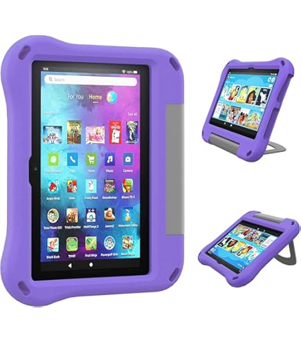 Fire HD 8 第10世代(2020) 32GB パープルキッズカバー付き 【公式通販】