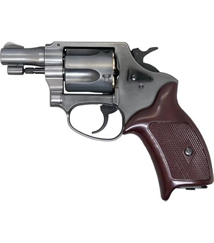 Amazon | マルシン ポリスリボルバー 77ミリ銃身 ブラック