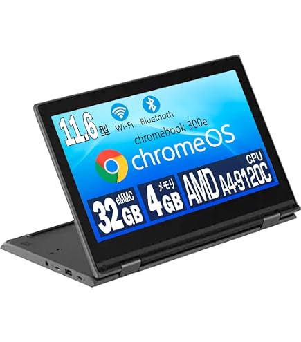 Amazon.co.jp: Lenovo 300e Chromebook Gen3 11.6インチ, AMD 3015Ce