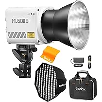 Amazon | GODOX ML60II Bi LED撮影ライトGODOX AD-S60Sソフトボックス 
