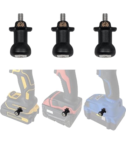 Spider Tool Holster BitGripper Variety Bundle - 2 BitGripper V2 + 2 Magnetic, Holds Bits On Your Drill With 3M Adhesive