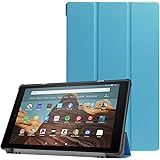 PauTion Amazon Fire HD 10 2019 / 2017 ケース New Fire HD 10 カバー Newモデル タブレットケース オートスリープ機能付き 三つ折スタンド機能付き 落下防止 衝撃吸収 マグレット開閉式 薄型 超軽