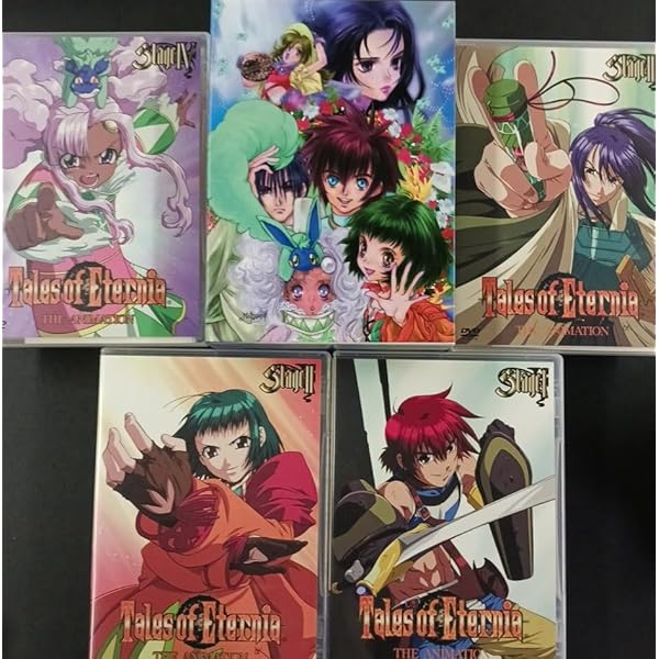 付属品完備 テイルズオブエターニア DVD BOX 全巻 ポストカード 冊子 Amazon.co.jp: Tales of Eternia -THE ANIMATION- Complete Box [DVD