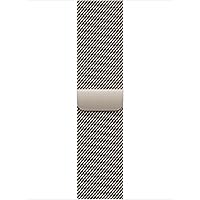 49mmケース用ナチュラルチタニウムミラネーゼループ - M Amazon.co.jp: Apple Watch Band - 49mmケース用ナチュラル