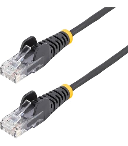 Amazon.co.jp: StarTech.com カテゴリ6 LANケーブル 1.5m Cat6極細
