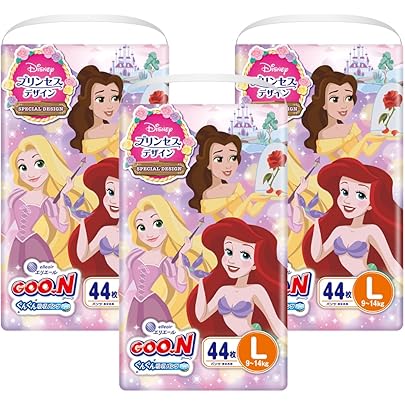 Amazon | 【パンツ Lサイズ】グーン まっさらさら通気 (9~14kg) 132枚