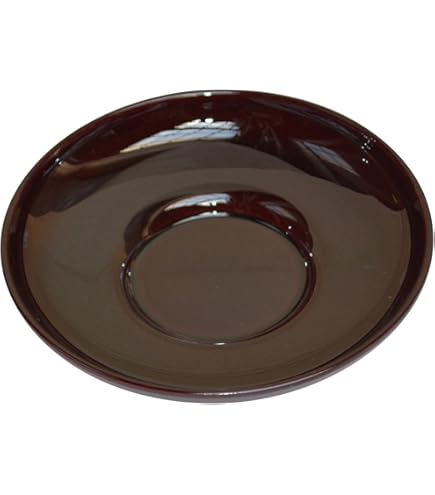 Amazon.co.jp: 高岡銅器 西村義光作 鍛金製 舟形鎚目打 茶托 5枚