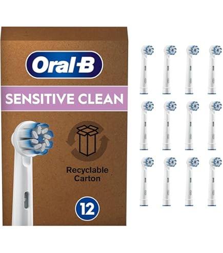 BRAUN - ブラウン　EB60-10EL Oral-B 替えブラシ 10本入り　2セット オーラルB ブラウン 替えブラシ やわらか極細毛ブラシ/SENSITIVE