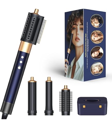 Amazon | くるくるドライヤー 大風量 8in1 マルチスタイラー