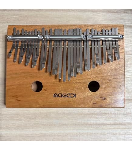 Amazon | MAGADI M17-E 、ピックアップ搭載カリンバ【アメリカン