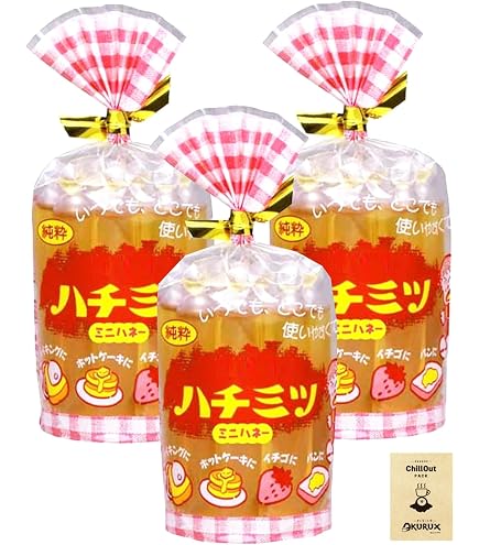Amazon | 加藤美蜂園 サクラ印 純粋ハチミツ(ミニハネー) 15g×10本×12