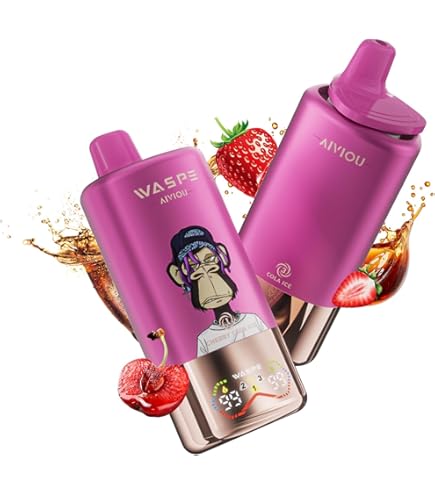 Amazon | Waspe 電子タバコ ベイプ 使い捨て60000回吸引可能 3つの味を